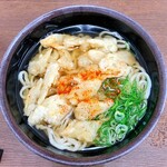 だいまるうどん - ごぼてんうどん（一味かけた後）