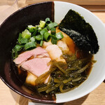 ラーメンWalkerキッチン - 「黒木と宮崎の超中華蕎麦」1300円