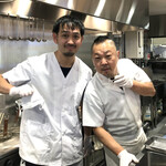 ラーメンWalkerキッチン - 「くろ㐂」黒木店主と「ソラノイロ」宮崎店主