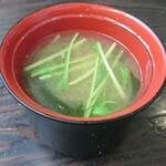 Do ka do ka - 食事(味噌汁)