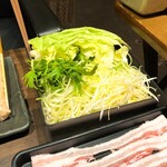 Butashabu Seiromushi Butashou - 野菜