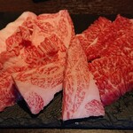 焼肉 じゅん - ランチ限定の肉盛合せ 150g 1,880円+税