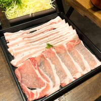 豚しゃぶ せいろ蒸し 豚匠 なんば邸 - 豚しゃぶ