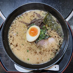 Orenotonkotsuramendemmaru - 黒豚骨ラーメン