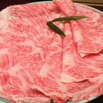 Ningyouchou Imahan - すき焼き 特上 牛肉