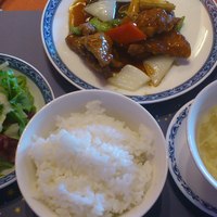 ホテルオークラ レストラン横浜 中国料理 桃源 - ランチの酢豚セット
