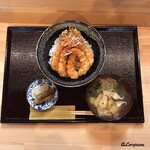 酒肴ダイニング 咲いき - 海老天丼