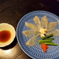 月亭 新宿本店 - ふぐ薄造り