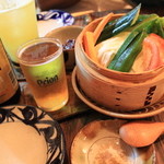 てぃんさぐぬ花 - お通しの野菜