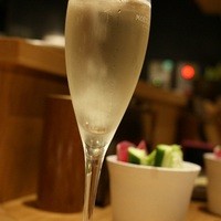 串揚げ大ひら  神楽坂 - シェフお勧めスパークリングワイン