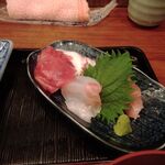 Binchousumi Biyaki Jige - 刺身
