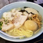 塩そば専門店 桑ばら - 牛ホルモンとアサリ出汁の塩そば