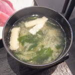 ときわ食堂 - 味噌汁