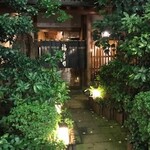 福寿司 - 玄関