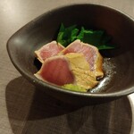 居酒屋 こういち - 漬けまぐろサービス♡これも旨い♪