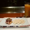 Sagagyuunakamura - 前菜、佐賀みかんジュース