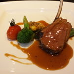 肉料理 子羊です