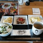 ビストロ食堂BONTA W - 一汁三菜ランチ！！！