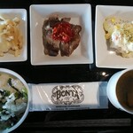 ビストロ食堂BONTA W - 一汁三菜ランチ！！！