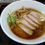 愛と情熱のらーめん屋 皐月亭 - 「鴨ちゃーしゅー麺」