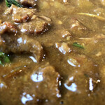 軽食＆ラーメン　こまがた - ルウにはたっぷりの野菜がすりこんであります。