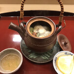 赤坂 菊乃井 - 昼懐石１２１００円。土瓶蒸し。しみじみ美味しかったです（╹◡╹）（╹◡╹）