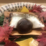 赤坂 菊乃井 - 昼懐石１２１００円。かます杉板焼き。厚みのあるかますで、とても美味しかったです（╹◡╹）