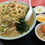 中華料理 喜楽 - 「ネギみそラーメン」800円也。税込。