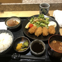 割烹 章月 - 牡蠣フライ