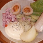 串カツどらん - ポテサラ