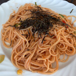 SaFran - 明太子クリームソースのスパゲッティ