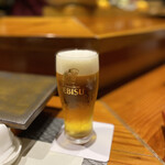 鮨匠 のむら - まずはちょっとビール