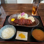 もちぶた かつ処 かつ幸 - 味噌とんかつ定食/並　1089円