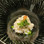 鮨匠 のむら - 真鱈の白子とシャリの炙りリゾット