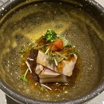 鮨匠 のむら - 歯鰹(鹿児島県開聞岳沖産、2.8kg、2日寝かせ)のたたき