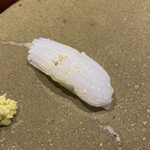 鮨匠 のむら - 障泥烏賊(鹿児島県開聞岳沖産、3日寝かせ)カボス・塩