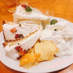 Sui-Tsuparadaisu - ショートケーキ、プリン、生クリーム