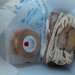 SIRO - バターサンドクッキー　マロンのロールケーキ