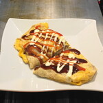 Okonomiyaki Yukari - オムレットとんぺい焼（600円）