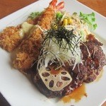 一味真 - 店員が間違えた他所のテーブルのプレート