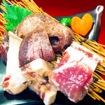 Oboroya - 牛タンと麦豚のコラボ