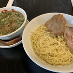 麺屋 極み 金ちゃん - 魚介つけ麺 中太麺バージョン