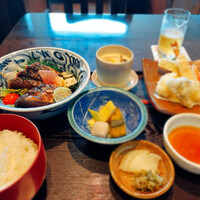 土佐料理 司 阪急グランドビル店 - 和定食(カツオ5貫)