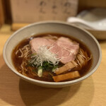 山崎麺二郎 - らーめん 650円