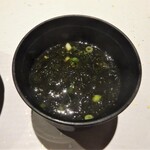 島別荘 悠月 - 夕食：味噌汁