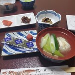 民宿 鈴せい - ギスの出汁がしっかり効いた美味しいお汁です！