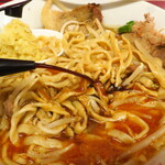 ラーメン二郎 - 赤酢投入～♪