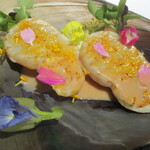 AZUR et MASA UEKI - 華やいだほほえみ　玉珧、シャインマスカット、ミモレット　ＵＰ