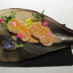 AZUR et MASA UEKI - 華やいだほほえみ　玉珧、シャインマスカット、ミモレット