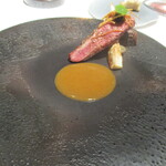 AZUR et MASA UEKI - 情熱の赴くままに　シャラン鴨、筍芋、黒ニンニク